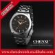 Rose Gold 024A Stainless Steel Wristwatches Men's Love Business Man Quartz Watch