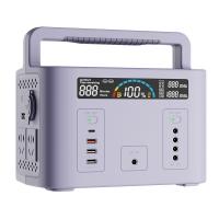 220V 110V AC Solar Portable Power Station 500W With 144000mAh Battery