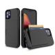 Shockproof Heavy Duty Cell Phone Cases Dual Layer Card Pocket Holder For Iphone
