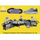 High Production Rotary PVC/ TPR Shoe Sole Making Machine One / Two / Three Colors