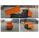 2 Ton Mini Rubber Track Transporter Carrier Dumper Truck 600 Kgs Loading Capacity