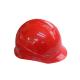 Industrial ABS Construction Safety Helmets , Red Construction Helmet