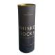 Logo Print 115mm Diameter Paper Tube Container With Metal Plug
