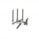 Precision Micro Fasteners Cylindrical Head Cross Recessed Sharp Tailed Mini Screws for Wearable Devices M0.5-M3