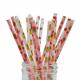 Smooth Cutting Biodegradable Paper Drinking Straws  Coloured Paper Straws