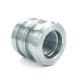 Customized High Precision CNC Machined Stainless Steel Threaded Head for Customization