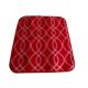 Stylish Modern Printed Dish Drying Mat , Red 16x18inch