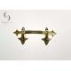 Gold Funeral PP Recycle Plastic Coffin Handle Ornamental Lifting Weight 50kg P9001