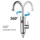 Stainless Steel Fast Electric Heating Water Tap Hot Water Heater Tap
