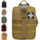 1000D Molle Ifak Pouch Rip Away, Tactical Tear Away Medical Pouch Empty, Military First Aid Pouch Bag Only for Camping