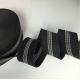 Black Color Width 3 Inch Replacement Webbing For Outdoor Furniture