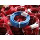 15m Airless Paint Sprayer Hose 3300psi 1/4in-38/in with blue and red color