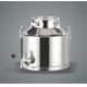 SUS304 Stainless Steel Milking Machine Bucket Transport With Lid