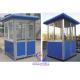 Fiberglass Fireproof Mobile Security Guard Booths Bubble Package