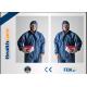 Polypropylene Disposable Protective Clothing / Disposable Painting Overalls With Hood