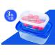 Clear Bowl disposible plastic containers for Soup / Fruit , 310ml IML PP Plastic Clear Fruit Bowl