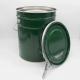 UN Rated 5 Gallon Steel Paint Bucket With Lever Lock Ring Lids
