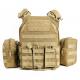 Customized Heavy Armor Bulletproof Vest Camouflage Color for Waist and Crotch