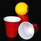 50mm 2oz Mini Red Solo Cups Disposable Small Plastic Shot Cups For Beer Pong Game