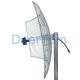 1920-2170MHz 3G Grid Parabolic Antenna 21dBi High Gain Point to Point Directional Base Station Antenna Deertom Antenna