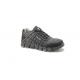 Low Top Sneaker Style Mens Lightweight Steel Toe Shoes Fuel Oil Resistant Grey
