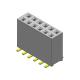 Female Header Connector 2.54mm Dual Row SMT TYPE 2*2PIN To 2*40PIN H=11.00mm