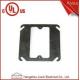 Metal Conduit Box Steel One Gang Square Electrical Box Cover , E349123