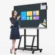 3840×2160 Resolution 55 Inch Smart Board Aluminum Edging Material For Education