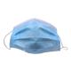 Breathing 3 Ply Disposable Face Mask / Disposable Mouth Mask Outdoor Protection