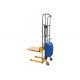 EJ LP Series Semi Electric Hydraulic Pallet Stacker With Platform Capacity 400Kg