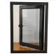 Custom Aluminum Frame Single Double Tempered Glass Casement Window 