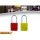 OEM Safety Lockout Padlocks 8 Colors  Aluminum Material 142g Weight