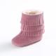 New style winter Faux suede Tassel shoes 0-2 years boy and girl prewalker baby boots