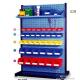 Easy Installation Pegboard Tool Rack Durable Single Side With Lighting Logo