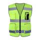 Customized Logo Accepted 100% Polyester Led Flash Light Reflective Safety Vest For Running S-5XL