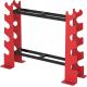Galvanized 5 Tier Dumbbell Rack Stand for Home Gym Weight Training Powder Coated