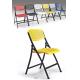 strong yellow plastic foldable training chair Flex One Folding Chairs