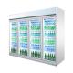 Supermarket Equipment Air Cooling Display Glass Door Cooler Fridge Refrigerator