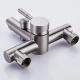 SS304 Beautiful Stainless Steel Bath Faucet Easy To Clean Long Service Life