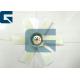 Mitsubishi 4D34 Diesel Engine Cooling Fan Blade With 6 Blades For Excavator