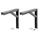 Customized Steel Wall Mounted Shelf Brackets in Whole Sale Prices In-House Inspection