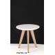 Factory price strong iron leg imitating-wood MDF living table (YACT01-35)