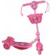 3 Wheels Skate Kick Scooter Kids Playing Music Lighting Deck For Girls Boys