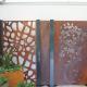 Garden Decorative Corten Steel Privacy Panels Environmental Friendly