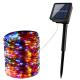 10 meters 8 light modes Party Garden solar copper wire lamp string for Christmas