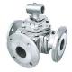 L Port T Port Trunnion Ball Valve High Precision With ISO Mounting Pad 3 Way