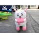 Indoor Playground Motorized Animal Scooters Artificial Animal Air Case Silicone Rubber Skin