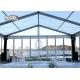 200 Guests Aluminum Frame Luxury Wedding Ceremony Tents With Glass Sidewalls