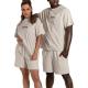                 Customized Women Summer 2 Piece Tracksuit Short Set Unisex Sweatsuit Printed Short Sleeve Summer Shorts T Shirt Set for Men             