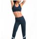 Colour Block Sports High Waist Sport Leggings Mesh Workout Yoga Running Pants